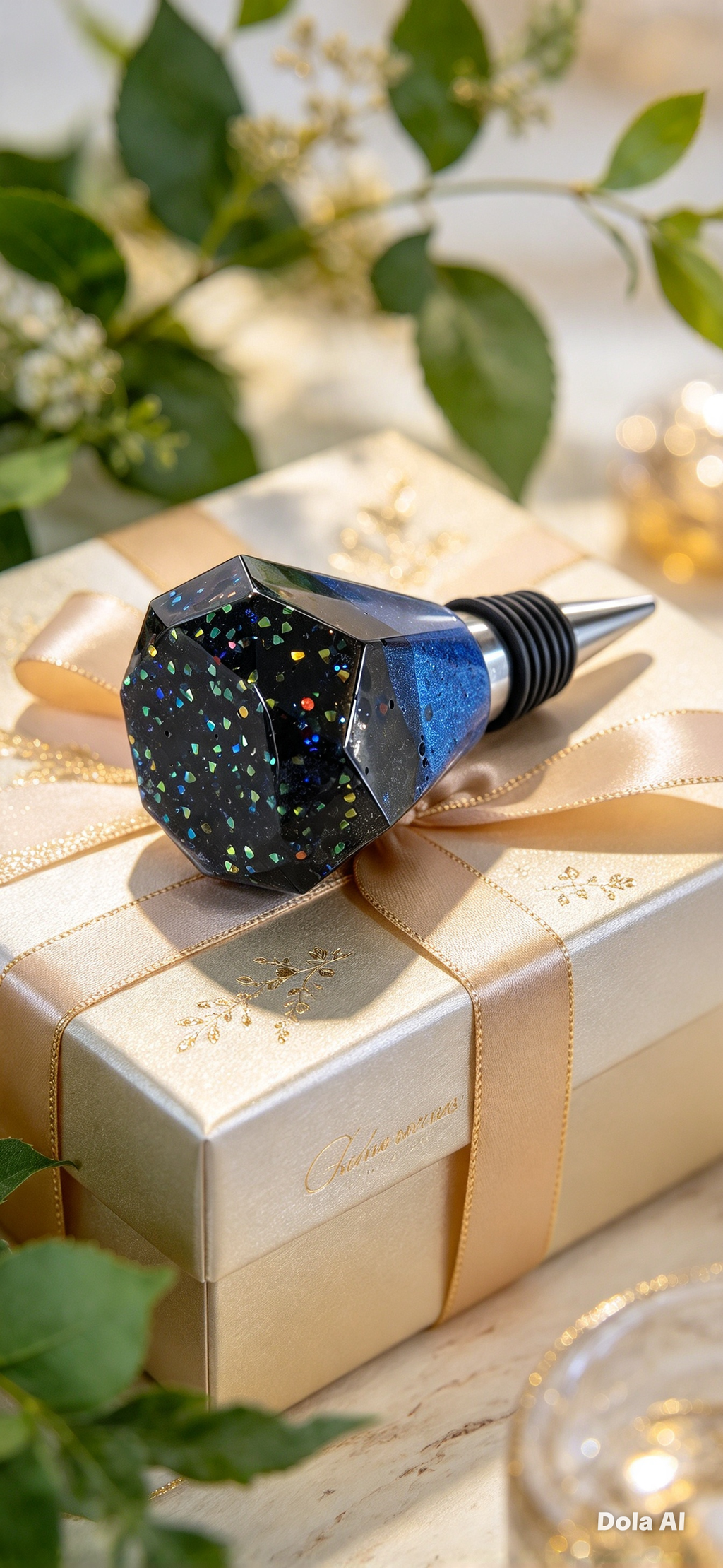 Midnight wine stopper