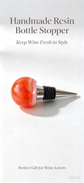 Wine stopper orange