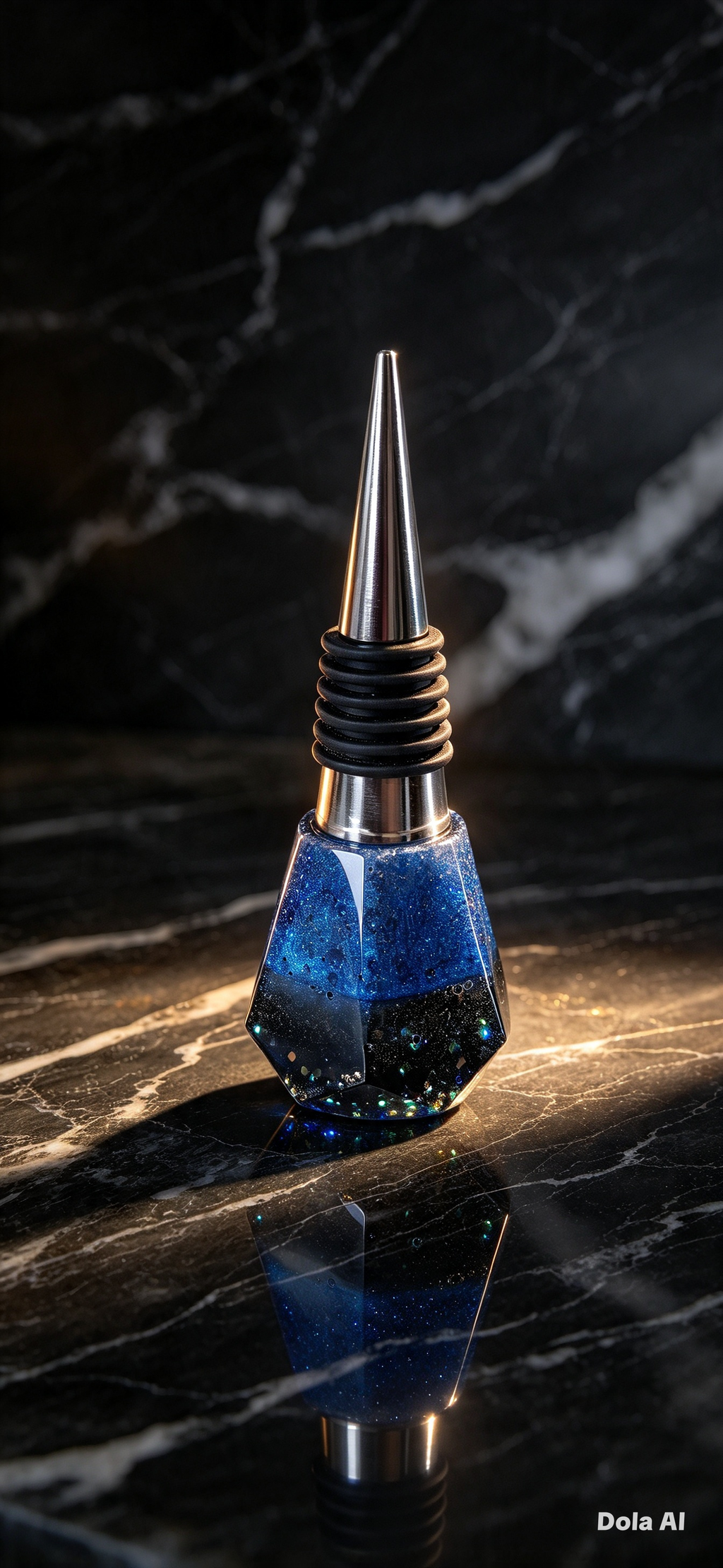 Midnight wine stopper